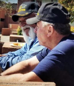 Rick Adler and Tony Gallegos at the reunion in Sedona