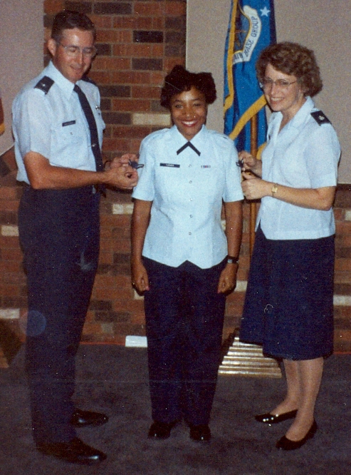Airman Turner-Winston promotion ceremony