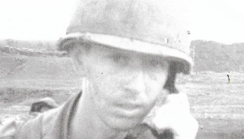 Specialist Jack Murphy in Vietnam - 1969