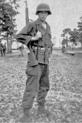 Robert Burgess at Fort Polk in 1946