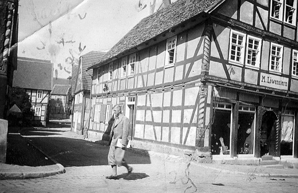 The Lowenstern family store in Korbach, Germany