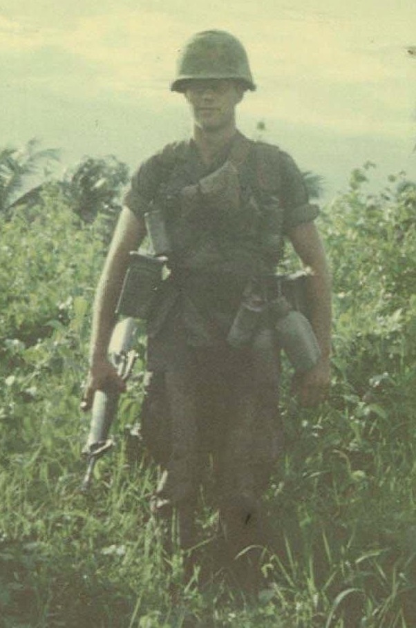 Dave Himmer in the field in Vietnam