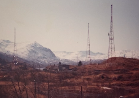 The Buskin Lake transmitter site on Kodiak Island