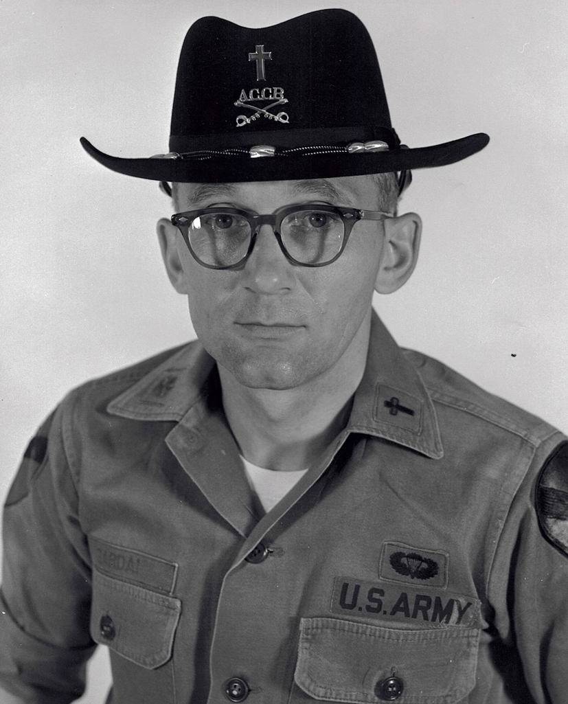 Army Officer wearing Stetson