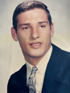 Young man wearing a suit and tie