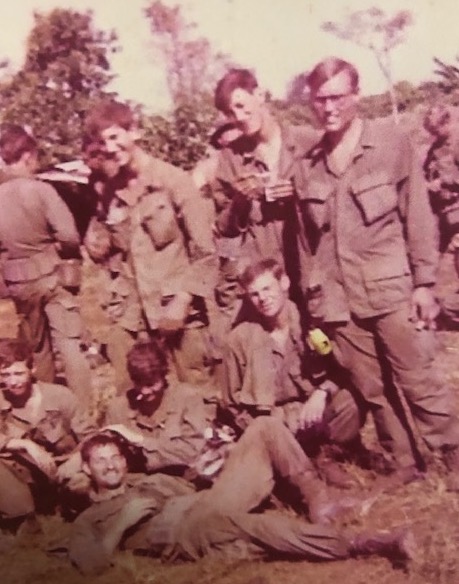 Group of soldiers in Vietnam