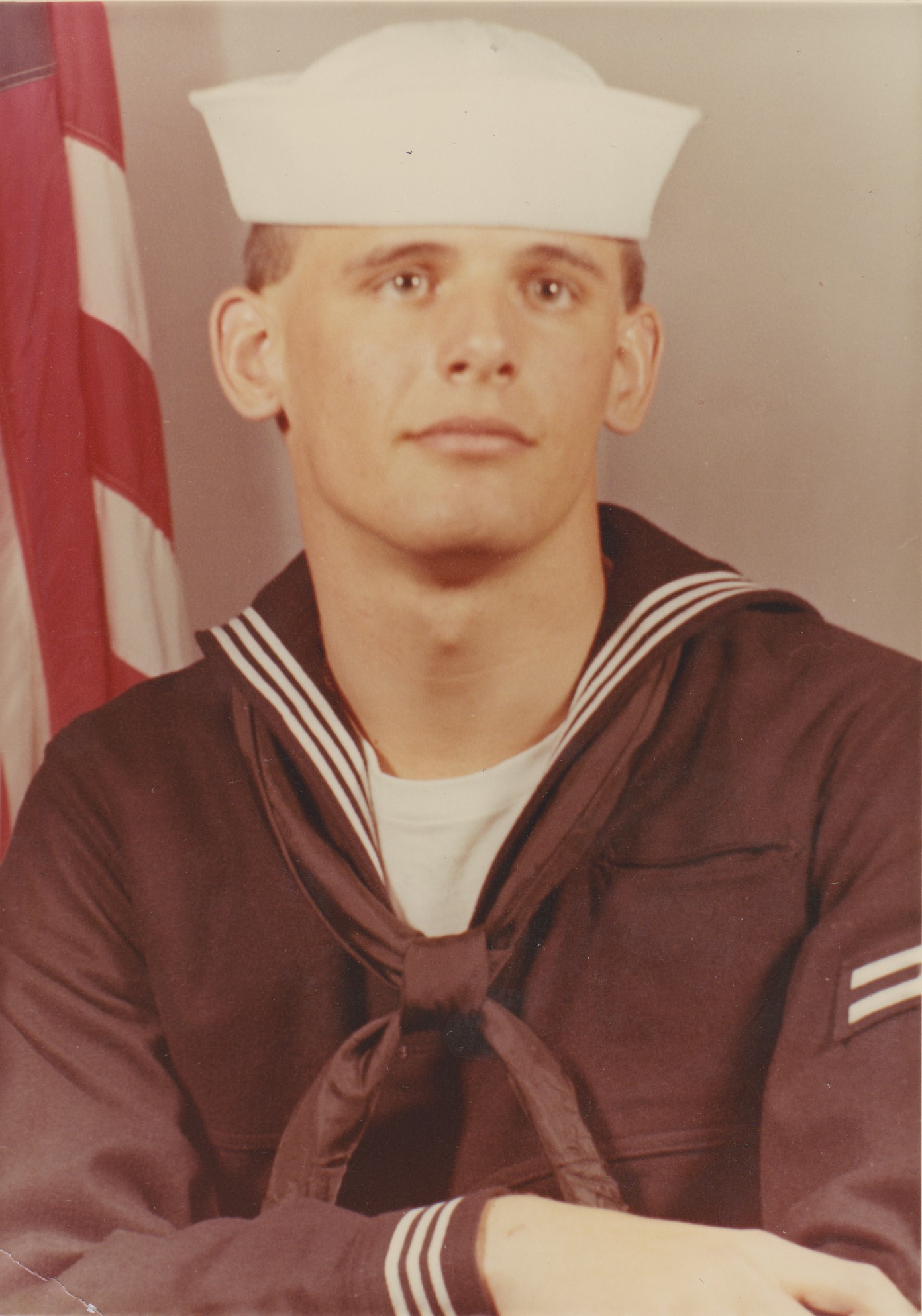 Navy sailor in uniform