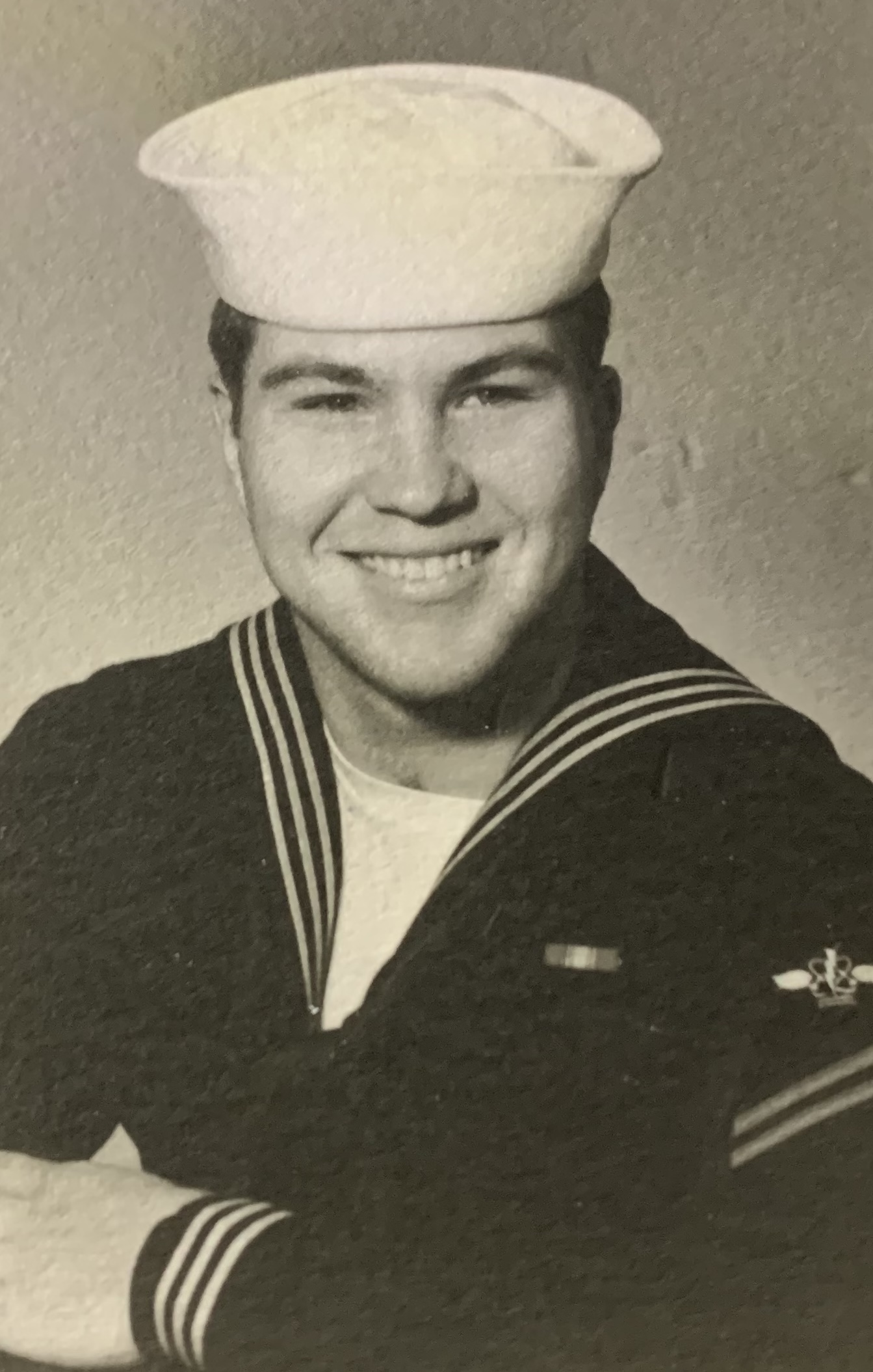 A U.S. Navy sailor in uniform