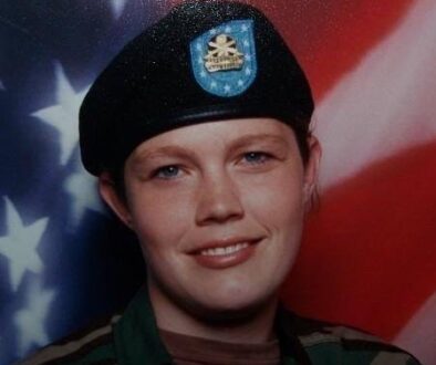 Female U.S. Army soldier in uniform