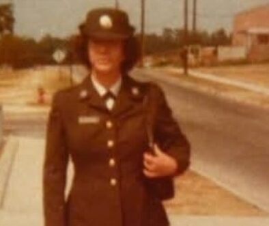 Female U.S. Army soldier in uniform