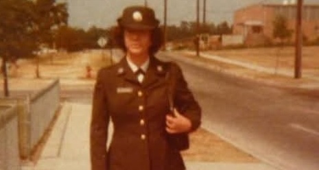 Female U.S. Army soldier in uniform