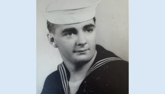 U.S. Navy sailor in uniform